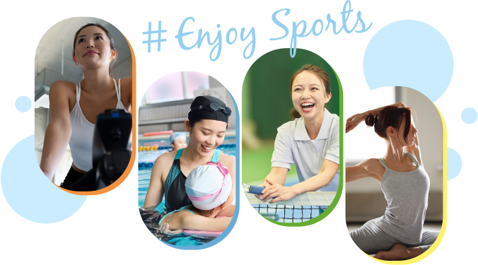 ＃Enjoy Sports